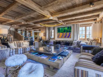 Chalet en Val d'Isère,Chalet de luxe 9 pièces avec hammam et cheminée au centre de Val-d'Isère, pour 14 personnes FR-1-694-8 N°856934