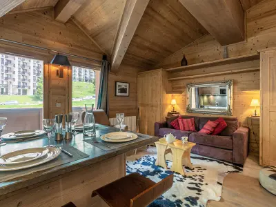 Appartement à Val d'Isère, Studio de standing avec balcon au cœur du village, proche pistes et commodités - L958178