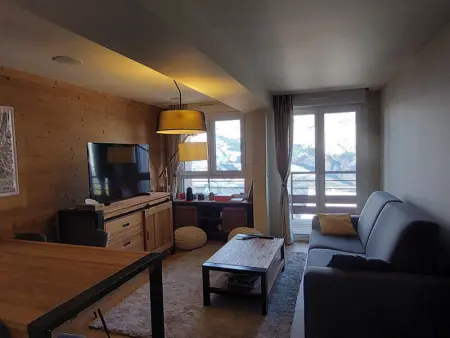 Appartement moderne, proche centre, balcon Est, 6 pers., casier à ski, navettes gratuites, Arc 1800 - Photo 1