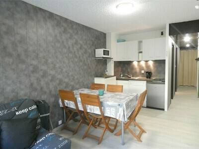 Location Appartement à Piau Engaly,STUDIO CABINE 5 couchages PIAU-ENGALY FR-1-457-150 N°973021