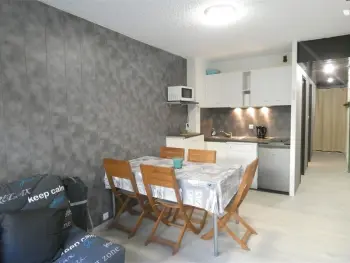 Wohnung in Piau Engaly,Studio cabine 5 pers à Piau-Engaly avec accès extérieur, cuisine équipée, casier à skis et équipements bébé FR-1-457-150 N°973021