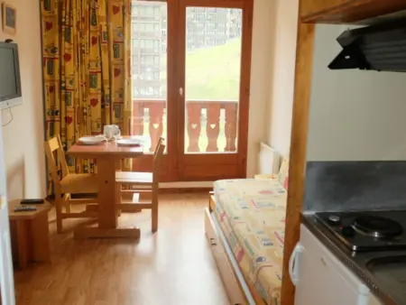 Appartement à Tignes, Studio lumineux 3 pers · Balcon · Animaux acceptés · Proche pistes et commerces - L901534