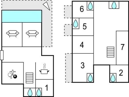 Location Maison 17 personnes à La Chapelle Vendômoise - Photo 29