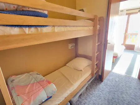 Studio 4 pers, balcon sud, parking, résidence calme - Photo 5