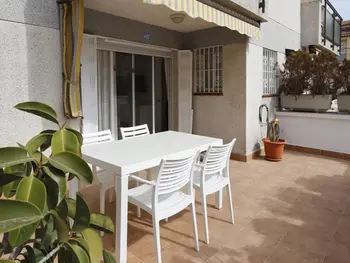 Wohnung in Torredembarra,Rez-de-chaussée à Torredembarra: 2 chambres, terrasse, piscine, parking à 600m de la plage ES-194-106 N°901753