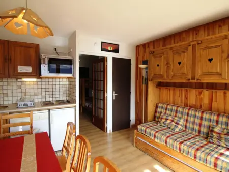 Spacieux studio cabine 6 pers, skis aux pieds à Auris - Photo 4