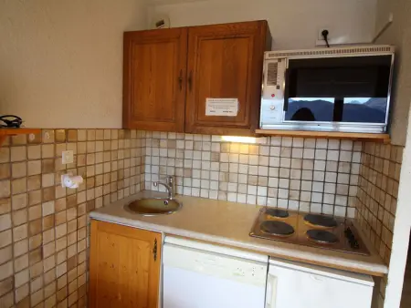 Spacieux studio cabine 6 pers, skis aux pieds à Auris - Photo 7