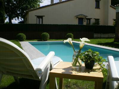 Location Maison à Sant Pere Pescador,Agua Marina, para 6 personas, gran jardín con piscina, wifi, ... - N°857746
