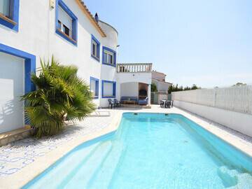 Location Maison à Sant Pere Pescador,Les Eiguades - Para 10 personas,  piscina, jardín, A.A, barbacoa, wifi, parking, - N°857752