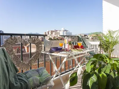 Appartement à Málaga, Appartement lumineux 2 chambres avec terrasse ensoleillée, proche gare AVE et plage à Málaga - L902063