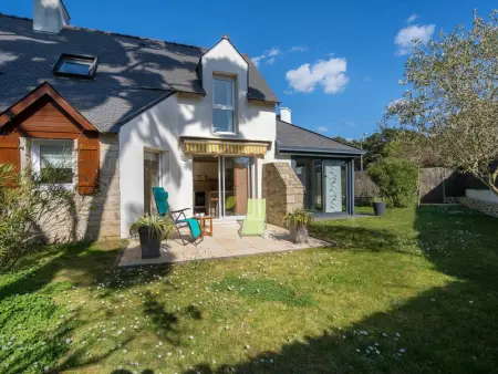 Villa à Carnac, Maison Carnac 4P 6 pers 70m², 300m plages, jardin Sud, Wifi, parking, buanderie, non-fumeur - L858060