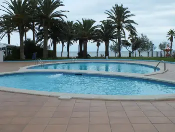 Apartamento en Roses,Appartement pour 4 avec terrasse et piscine à 50m de la plage ES-204-28 N°902591