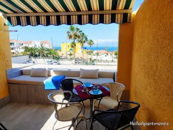 Apartamento en Puerto de Santiago,Charmant logement moderne avec terrasse et piscine à Playa de La Arena ES-205-7 N°902757