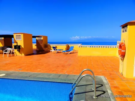 Charmant logement moderne avec terrasse et piscine à Playa de La Arena - Photo 19