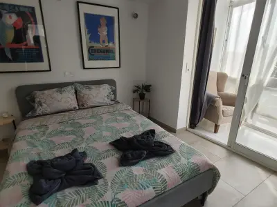 Appartement à Torremolinos, Studio Central avec Balcon, Proche Plages et Gare, Wi-Fi Gratuit - L902801