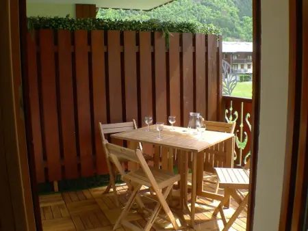 Charmant 2 pièces cabine avec parking et équipement modern à Samoëns - Photo 5