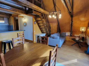 Chalet à Saint Michel de Chaillol,Chalet 5 personnes, proche ski et rando, balcon sud, TV, lave-linge FR-1-393-165 N°858630