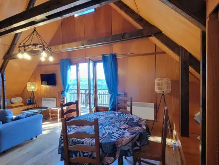 Chalet 5 personnes, proche ski et rando, balcon sud, TV, lave-linge - Photo 2