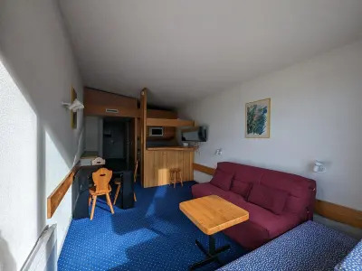 Appartement à Les Arcs 1800, Studio rénové avec balcon, ski aux pieds à Arc 1800, sud, proche commerces et ascenseurs - N°902973