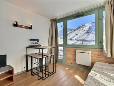 Appartement à Plagne Aime 2000, Studio cosy face aux pistes avec balcon à Aime 2000 - L902975