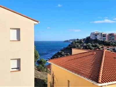 Appartement à Banyuls sur Mer, T4 climatisé à 2 min de la plage, parking privé, terrasse, pour 6 pers - Banyuls-sur-Mer - N°903085