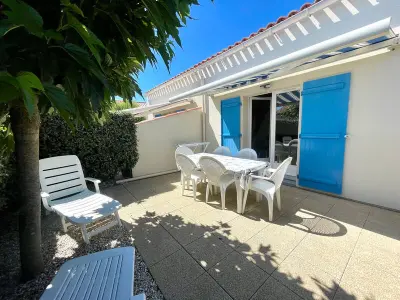 Maison à Bretignolles sur Mer, Maison à 300m de la plage avec piscine chauffée, tennis, terrasse ensoleillée et WiFi - L859066