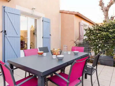 Villa à Narbonne, Pavillon climatisé 6 pers proche plage avec terrasses, wifi, parking privé, et tout confort à Narbonne-Plage - L859071