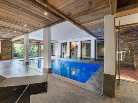 Chalet de Luxe à Méribel : Piscine, Hammam et Proximité Télésiège - Photo 9