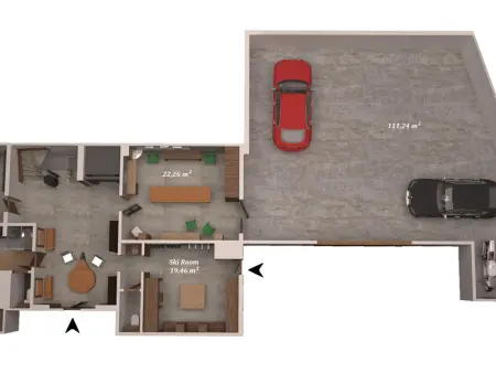 Chalet de Luxe à Méribel : Piscine, Hammam et Proximité Télésiège - Photo 12