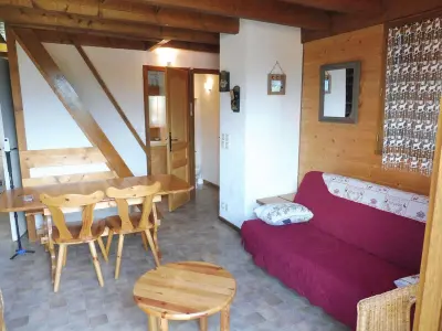 Appartement à Crest Voland, Appartement duplex cosy, 6 pers, proche pistes, garage privé, Crest-Voland - L973588