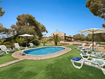 Villa en Palma,Maison Majorquine avec Piscine, Jardin et Wi-Fi à Proximité d'El Arenal ES-213-15 N°859418