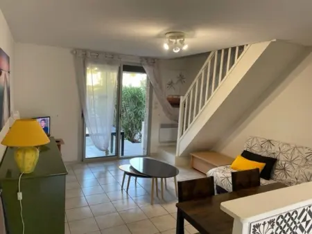 Charmant Pavillon avec Terrasse, Piscine et Parking, Proche Plage et Commerces - 6 pers. - Photo 4