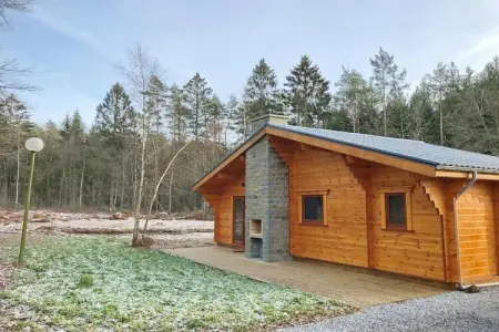 Village de Vacances Oignies 7, Chalet moderne en bois avec lave-vaisselle, situé en forêt - Photo 5