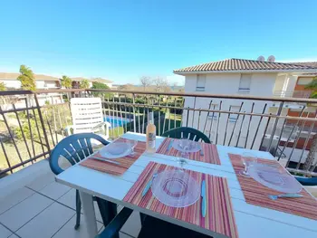 Appartement à Marseillan Plage, Appartement 2 pièces avec accès direct plage, piscine et terrasse - Marseillan - L903769