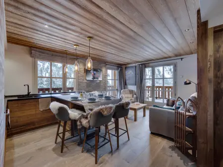 Appartement 3 Chambres avec Piscine, Jacuzzi et Skis aux Pieds à Arc 1950 - Photo 3