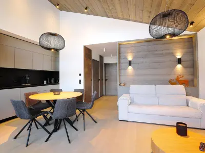 Appartement à Courchevel, Appartement moderne à Courchevel Le Praz, proche des pistes avec parking et wifi - L1008669