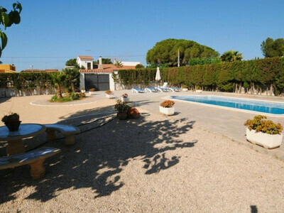 Villa   à Ametlla de Mar pour 8 personnes avec piscine privée et climatisation, Maison 8 personnes à L'Ametlla de Mar ES-218-24