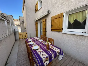 Appartement à Marseillan Plage,Maison de vacances climatisée avec terrasse, parking privé, proche plage et commerces FR-1-387-190 N°904262