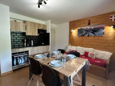 Appartement in Flumet, Appartement cosy à Flumet, pieds des pistes, 4 pers., piscine, parking, minibox Wifi. - L904271