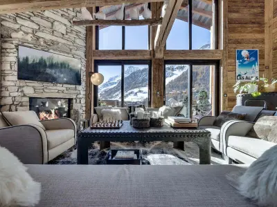 Appartement à Val d'Isère, Appartement de luxe avec jacuzzi, terrasse et cheminée - 10 personnes - L904317