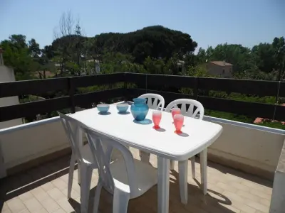 Appartement à Le Grau d'Agde, Studio cab. climatisé avec terrasse, pk privé et piscine - Grau d'Agde - L904385