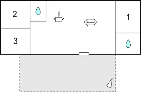 Location Mobil Home 8 personnes à Grandcamp Maisy - Photo 29
