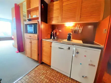 Studio Cabine cosy pour 6 pers. avec TV, kitchenette équipée et casier à ski à Piau-Engaly - Photo 4