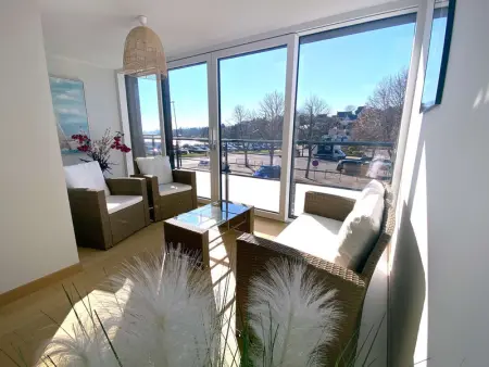 La Forêt-Fouesnant, appart. neuf, centre, proche golf, parking privatif - Photo 2