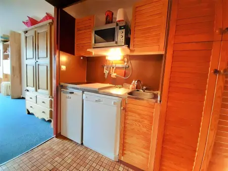 Studio Cabine 6 Pers. avec TV, Lave-Vaisselle et Casier à Ski - Aragnouet - Photo 6