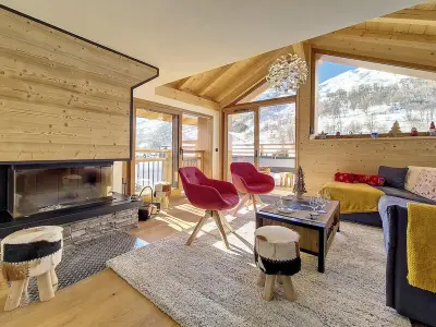 Chalet à Saint Martin de Belleville Les Menuires, Chalet moderne avec sauna près des pistes - L947324