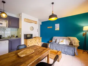 Wohnung in Loudenvielle,Loudenvielle : Appartement cosy pour 4 pers. avec terrasse et local à vélos FR-1-695-23 N°904846