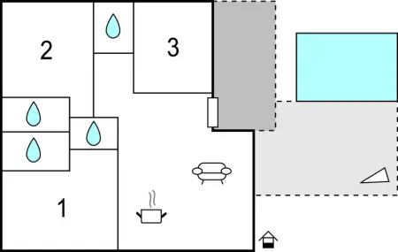 Location Maison 6 personnes à Dramalj - Photo 31