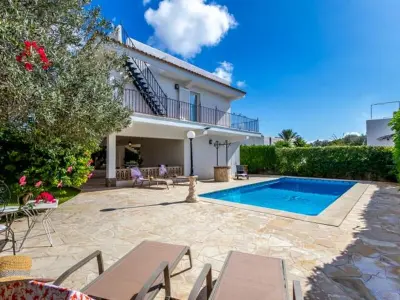 Villa à Santanyi, Maison de vacances avec piscine à Cala Santanyi, 700 m de la plage - Can Joan - L861752