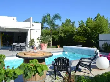 Villa en Perpignan,Villa de standing avec piscine privée, à 15 minutes des plages, pouvant accueillir 8 personnes FR-1-529-251 N°861777